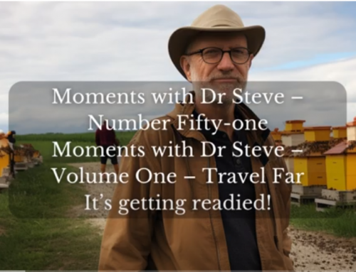 It’s getting readied! | Moments with Dr. Steve